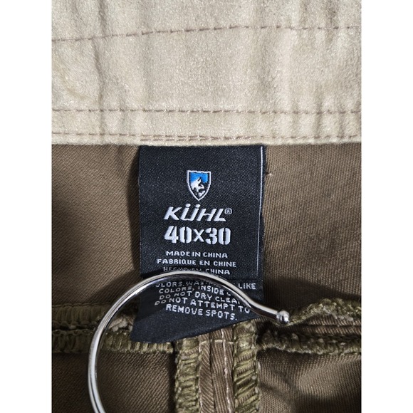 Kuhl Pants Mens 40x30 Rebel Vintage Patina Dye Outdoors Workwear Brown - Picture 3 of 5